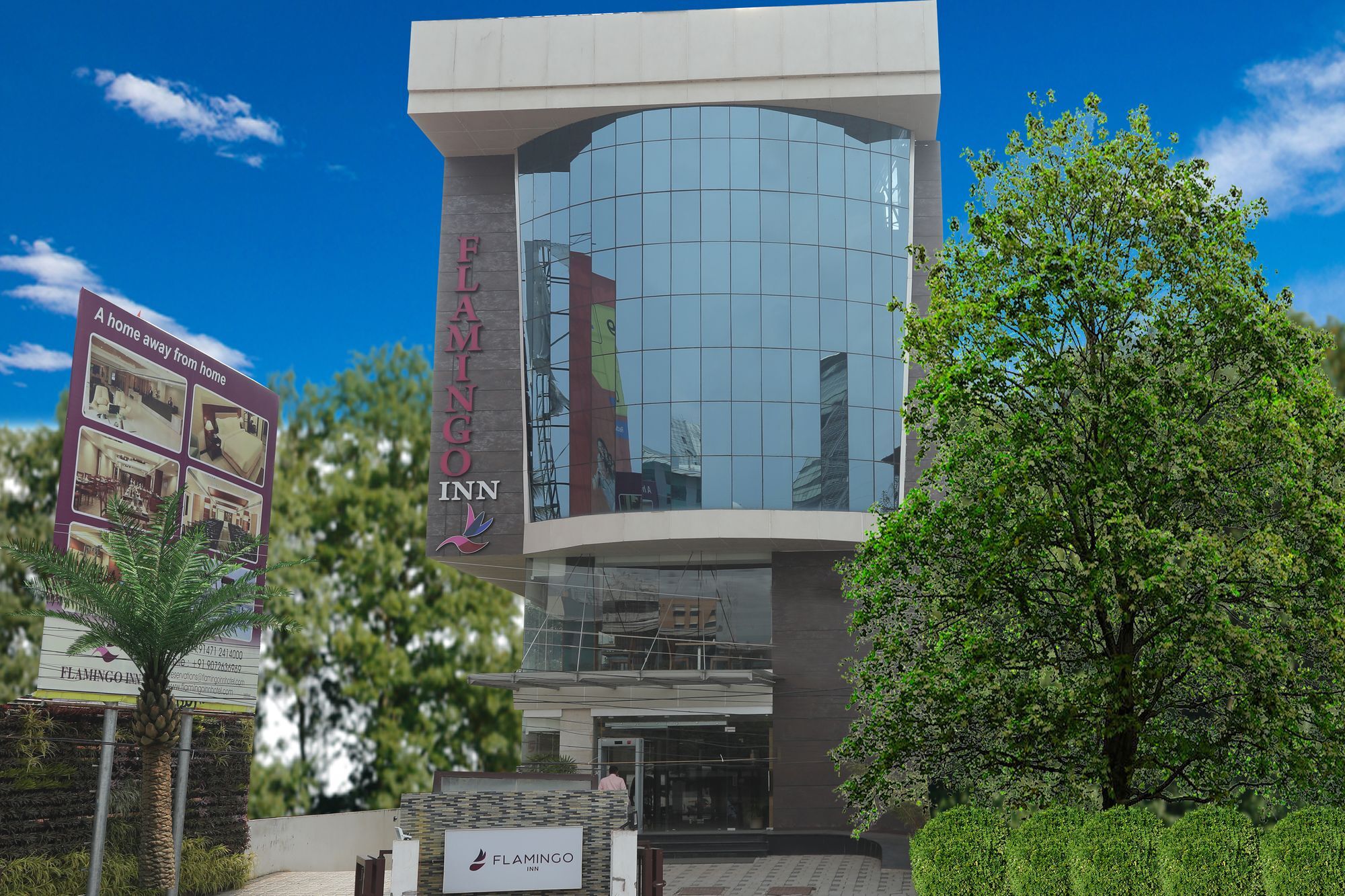 Flamingo Inn Hotel Trivandrum Thiruvananthapuram Exterior foto